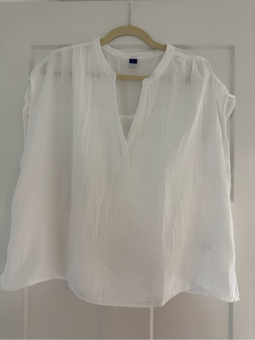 Old Navy V-Neck Gauze Top